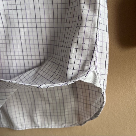 Ermenegildo Zegna Portifino Long Check Pattern Sleeve Shirt Size L - Picture 8 of 11